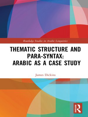 cover image of Thematic Structure and Para-Syntax